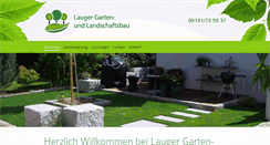 Desktop Screenshot of lauger-gala-bau.de